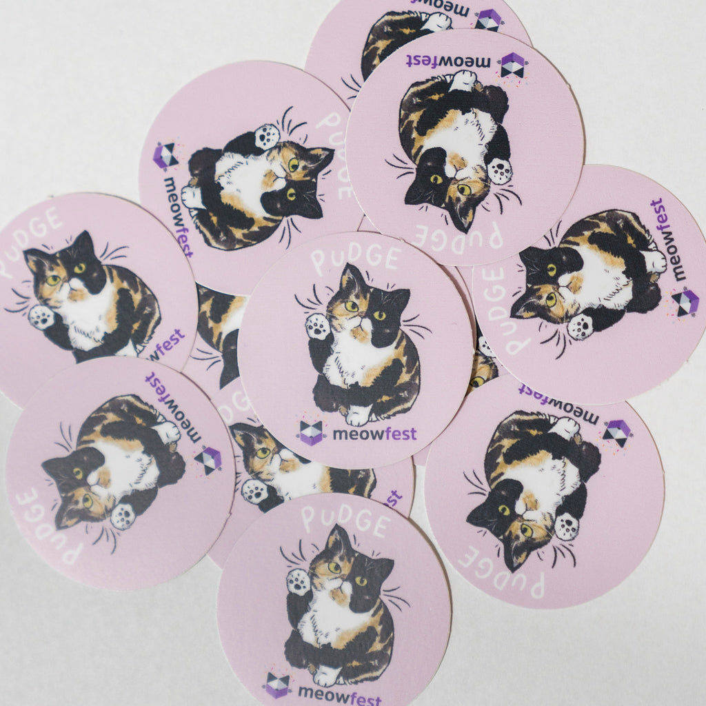 meowfest Celebrity-cat Sticker