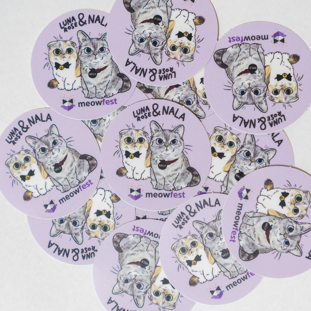 meowfest Celebrity-cat Sticker
