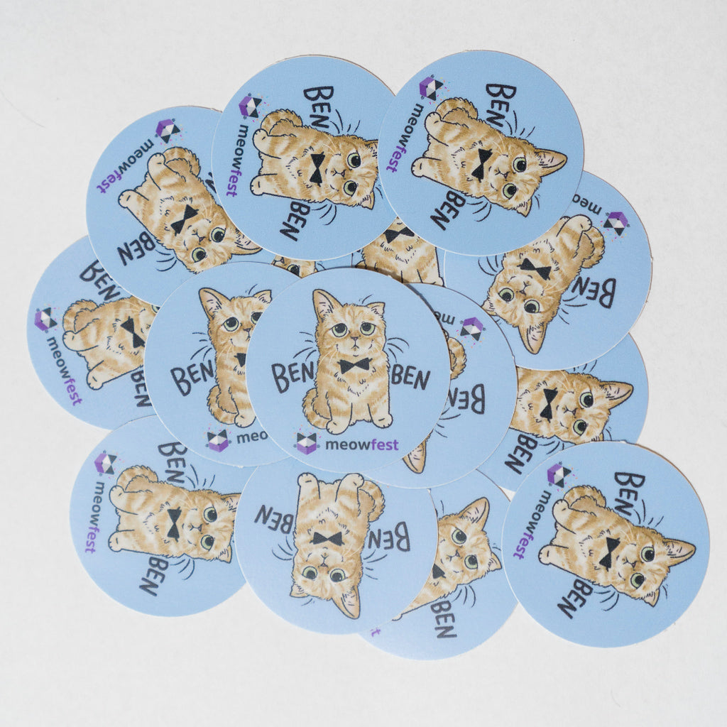 meowfest Celebrity-cat Sticker