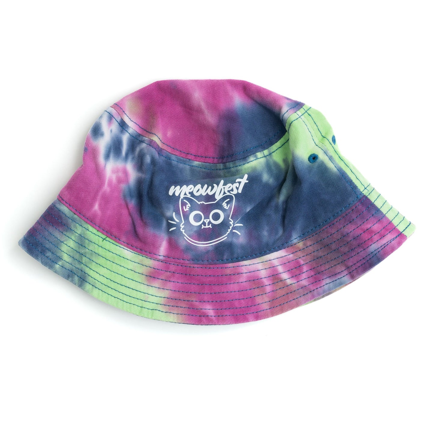 Purple Tie Dye Bucket Hat