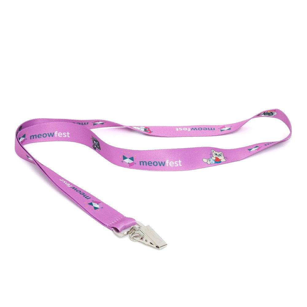meowfest Lanyard