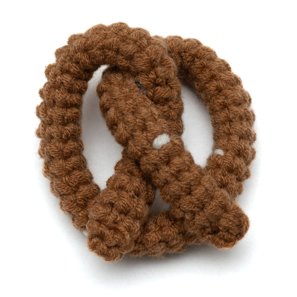 Playtime Purretzel Crochet catnip toy