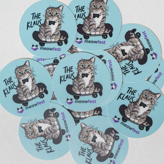 meowfest Celebrity-cat Sticker