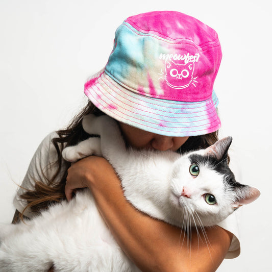 Pink Tie Dye Bucket Hat