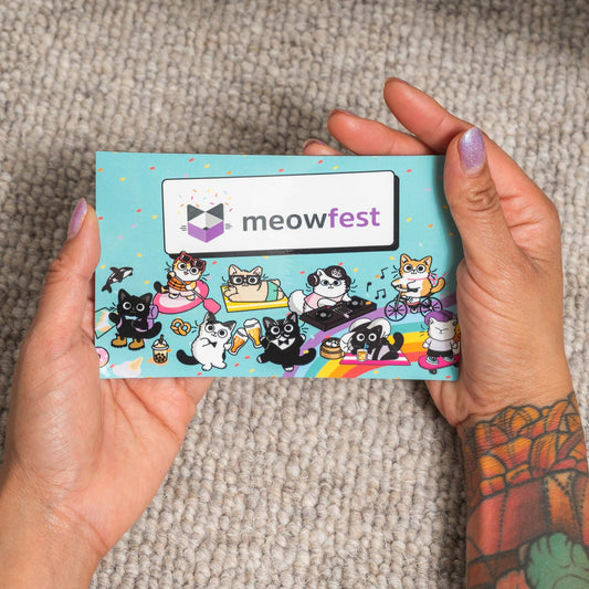 meowfest 2023 Fridge Magnet