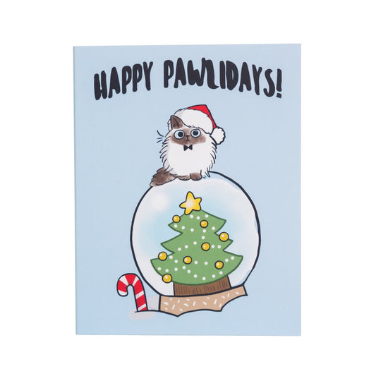 Happy Pawlidays Card