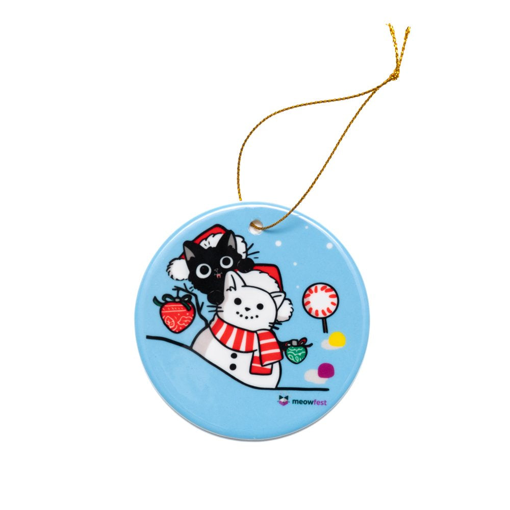 meowfest Christmas Ornament