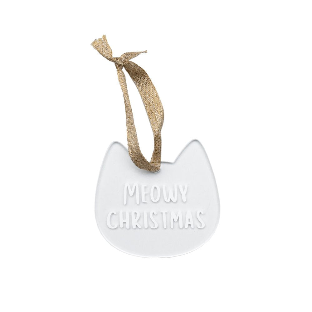 Meowy Christmas Ornament