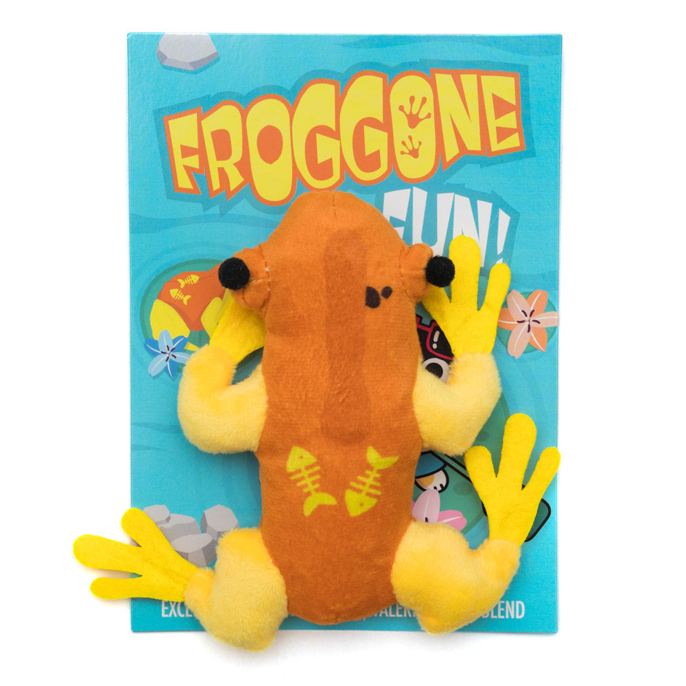 Froggone Fun catnip toy.