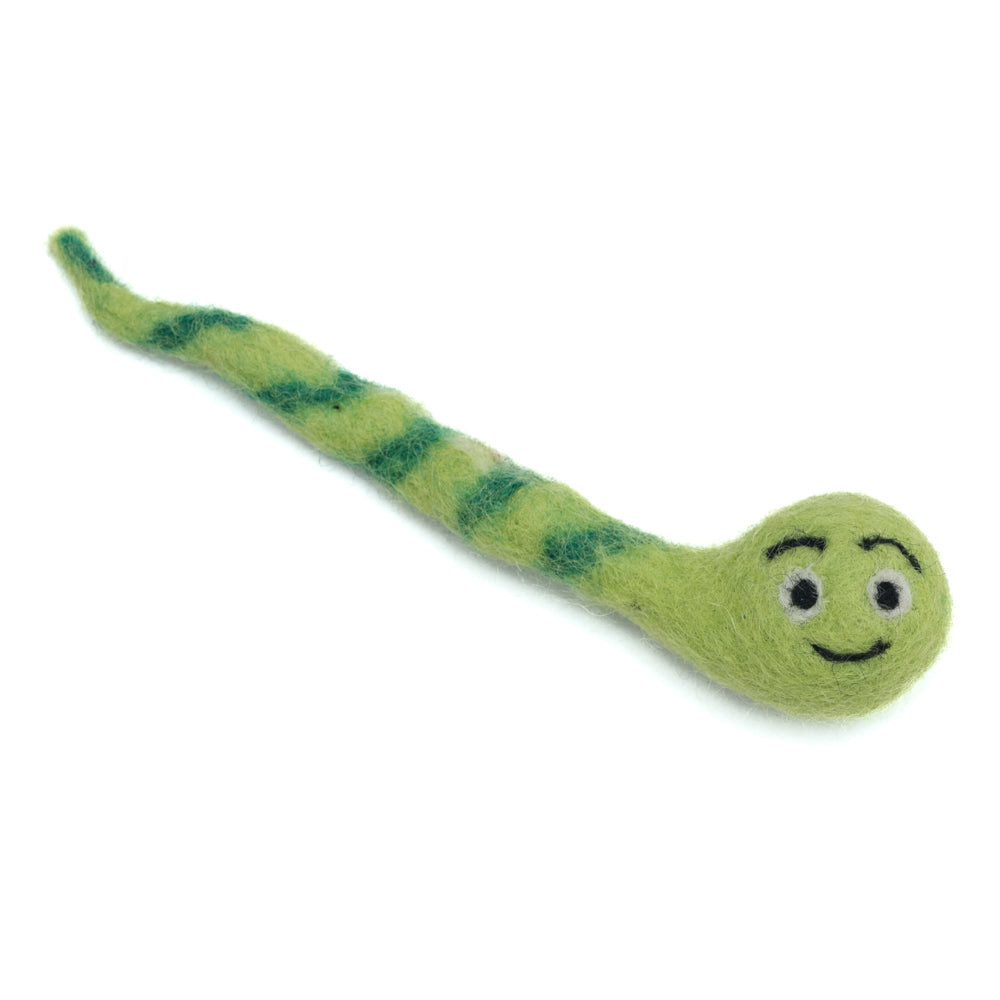 The Woolly Wormsmith cat toy