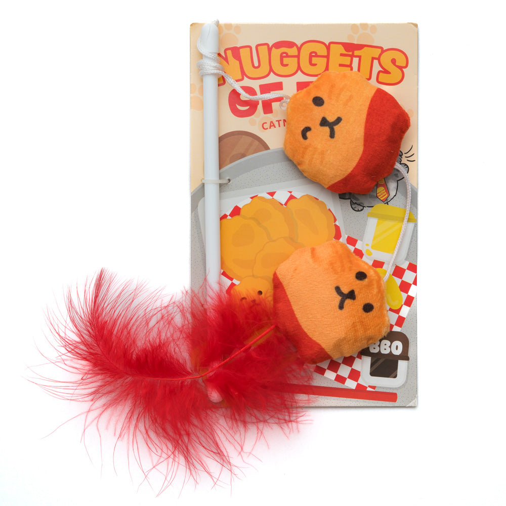 Nuggets of Fun wand cat toy
