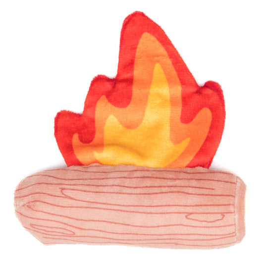 Warm Your Whiskers fire log toy