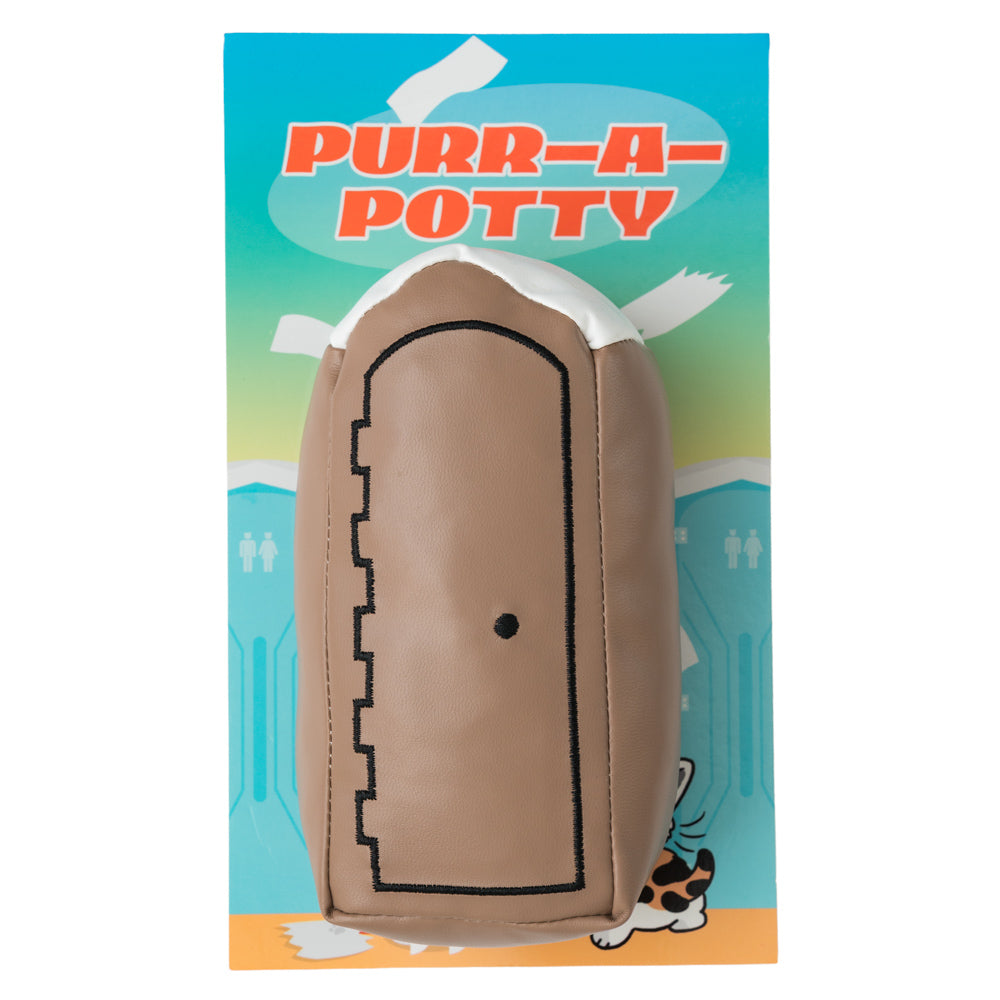 Purr-a-Potty catnip toy