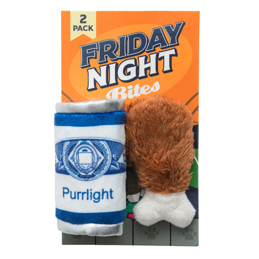 Friday Night Bites catnip toy 2-pack