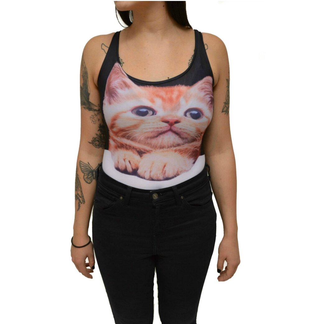 Feline Flirty Bodysuit