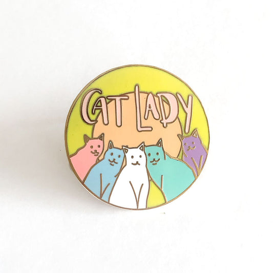 Cat Lady Pin